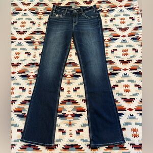 Women’s Rock&Roll Denim Dark Vintage Mid Rise * Boot Cut